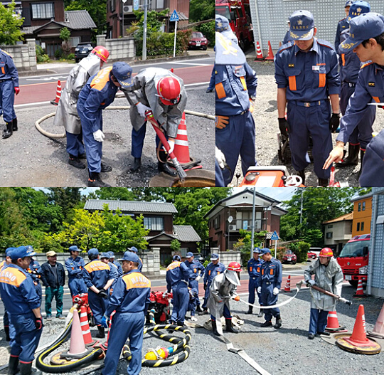 機械器具の操作訓練