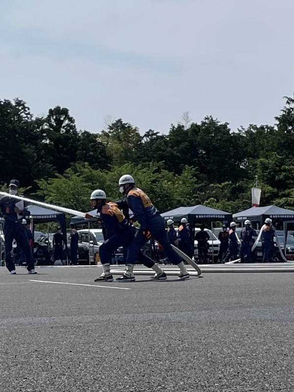 飯能消防団消防技術確認訓練