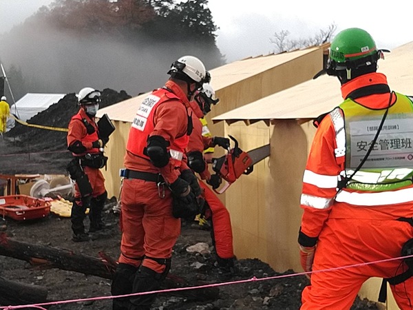 緊急消防援助隊関東ブロック合同訓練