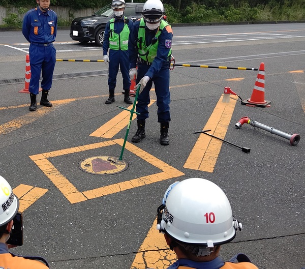 分団訓練を実施