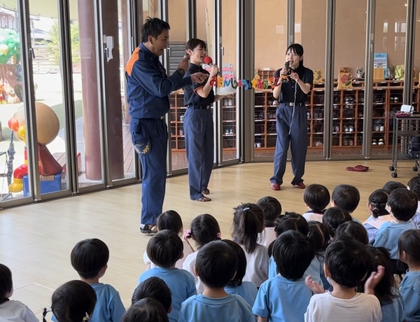 さゆり幼稚園 避難訓練