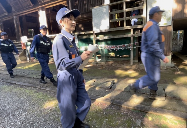 文化財防火訓練 高山不動尊