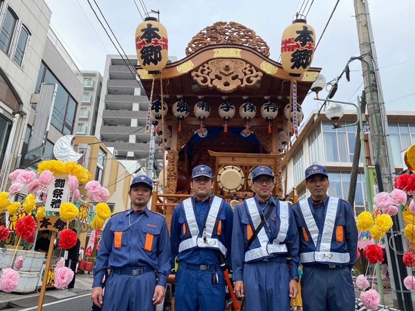 飯能祭り警備