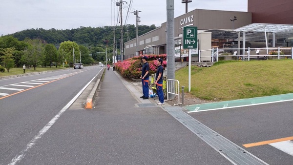 第23回飯能新緑ツーデーマーチ警備