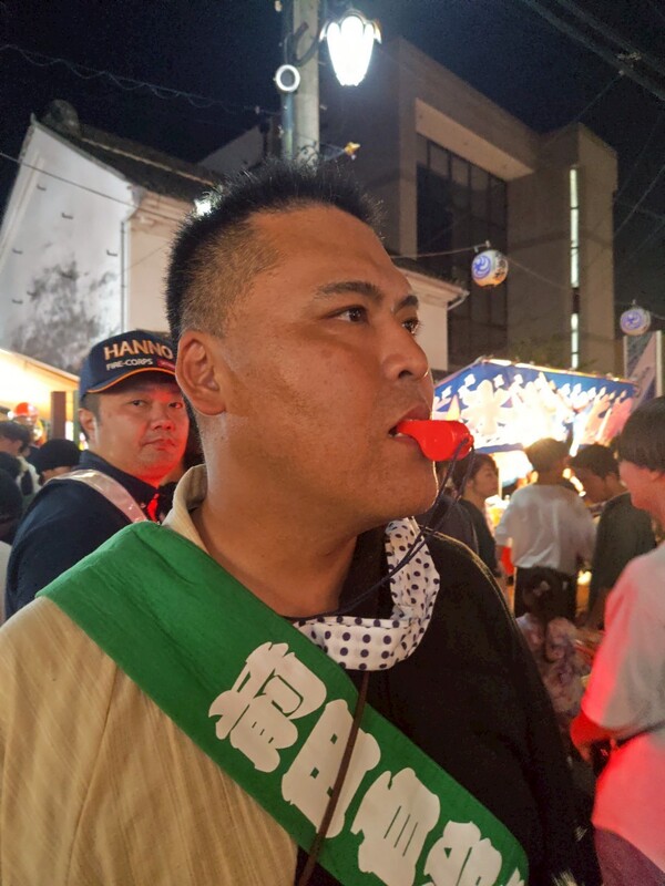 飯能夏祭り警備その2
