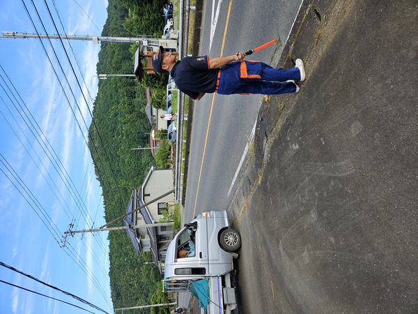  第二地区夏祭りの警備実施