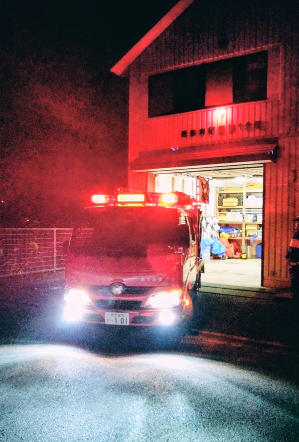 夜間警戒(夜回り)