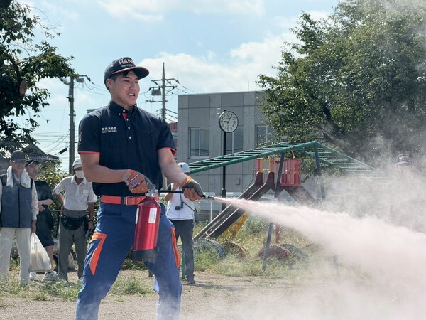 7分団地内防災訓練(富士見地区編)