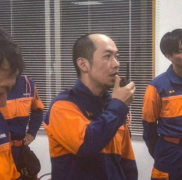 消防職員との合同訓練(現場指揮運用訓練)